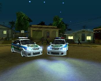 Chevrolet Optra Police